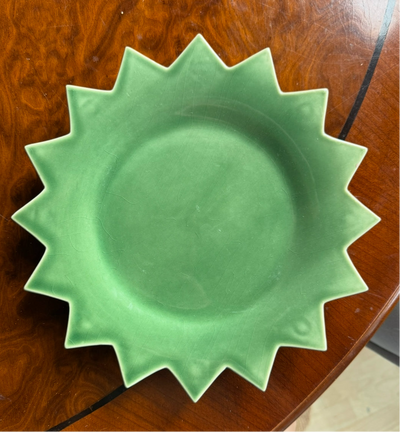 Set of 6 vintage breakfast plates