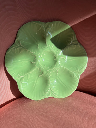 Vintage oyster plate