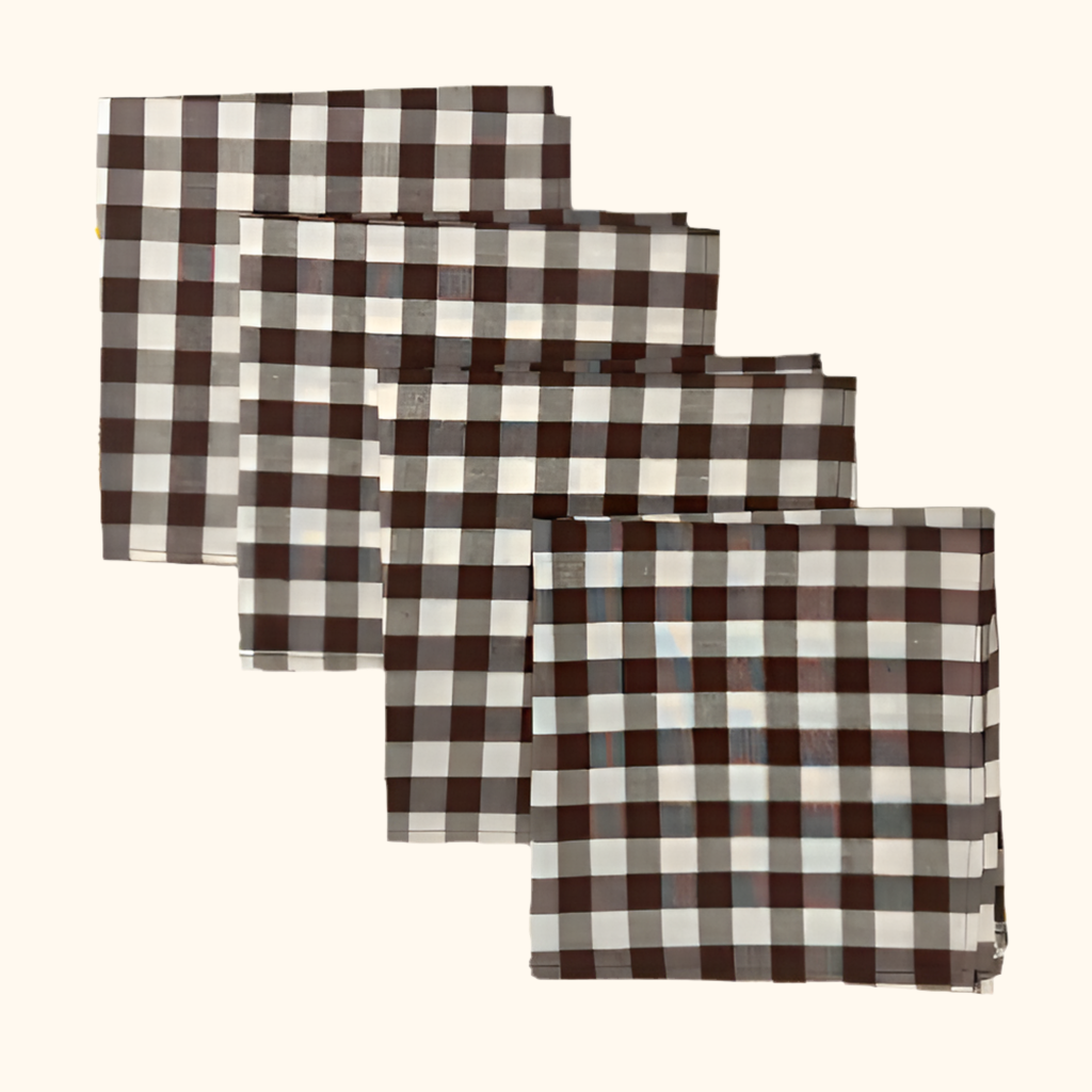 Set of 2 Nina napkins gingham