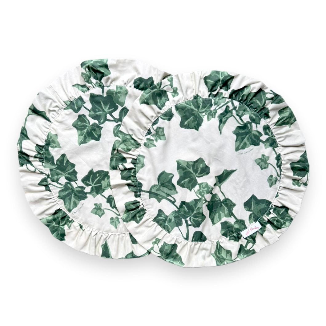 Set of 2 Darcy placemats - Ivy