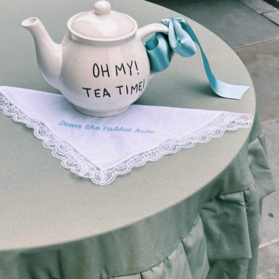 High party tablecloth sage