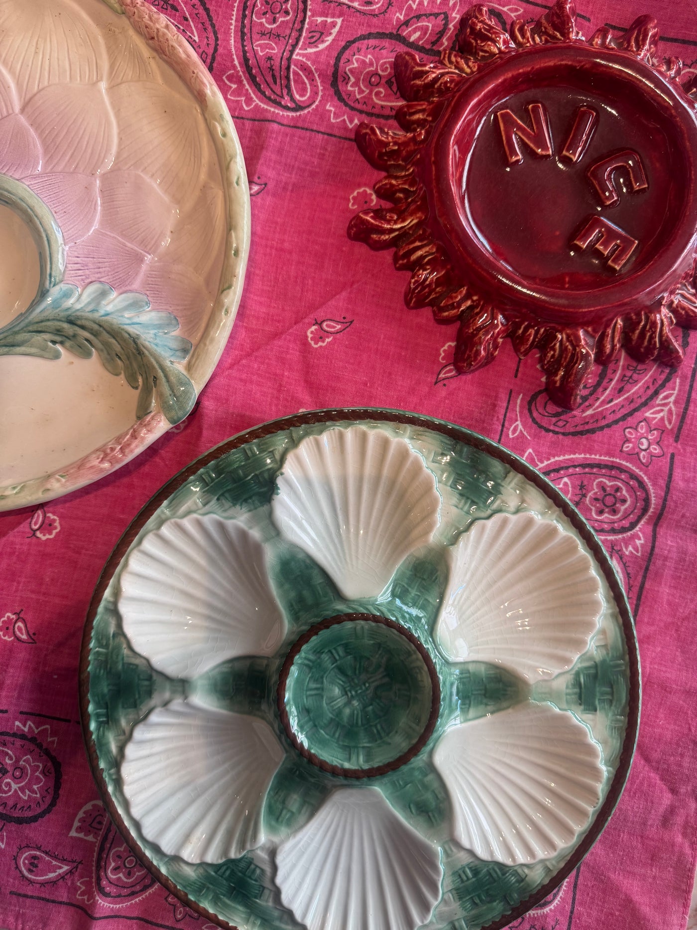 Oyster plate