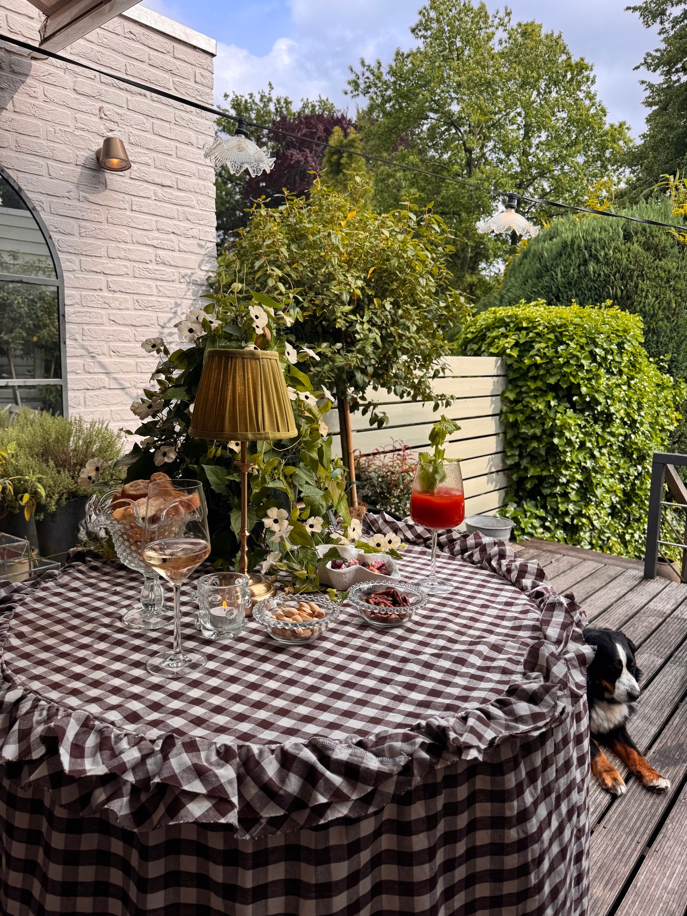 High partytablecloth gingham