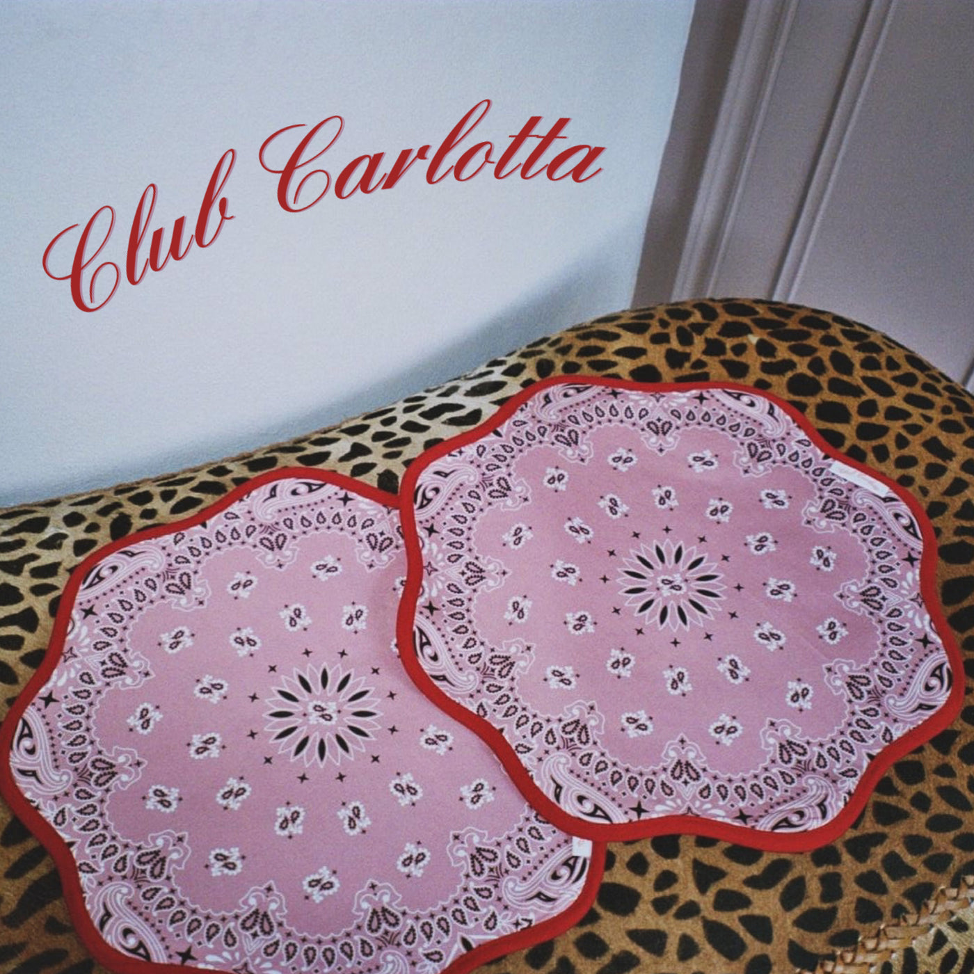 Set of 2 Lily Paisley Placemats