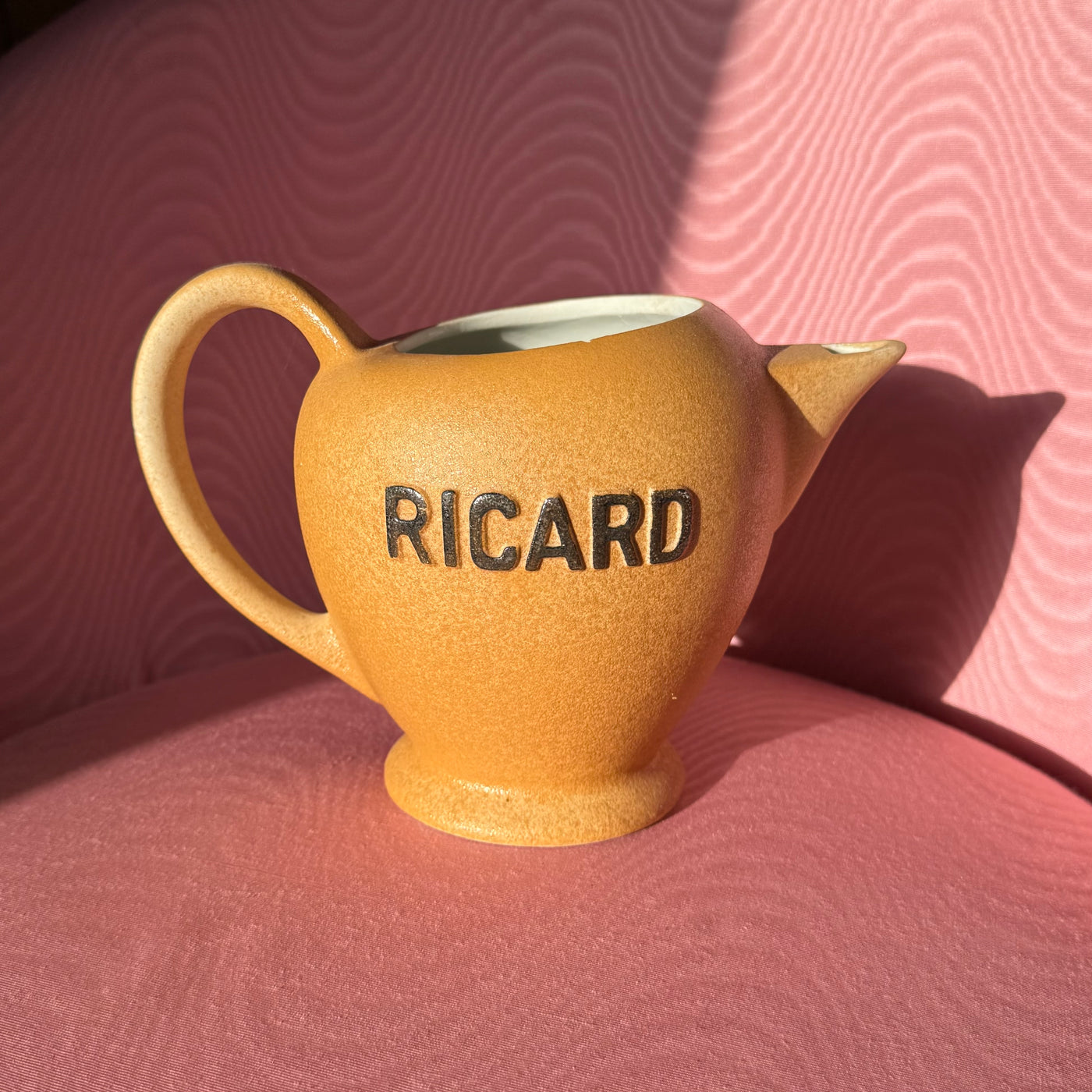 Vintage ceramic Ricard Pitcher