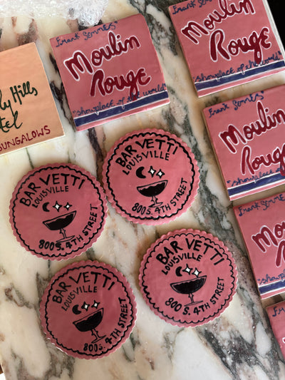 Ceramic Bar Vetti coaster