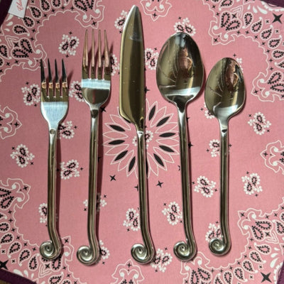 Cutlery swirl stainless steel