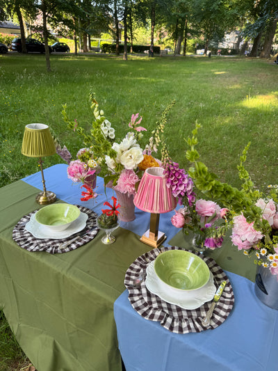 Charlie colorblock retangle tablecloth 250 x 140 cm