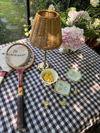 Freddie tablelamp rattan
