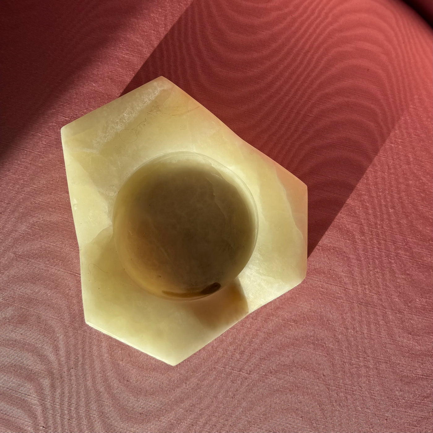 Vintage Alabaster ashtray