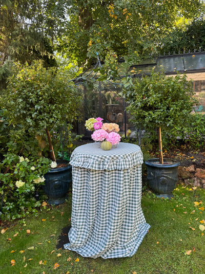 High partytablecloth Gingham green