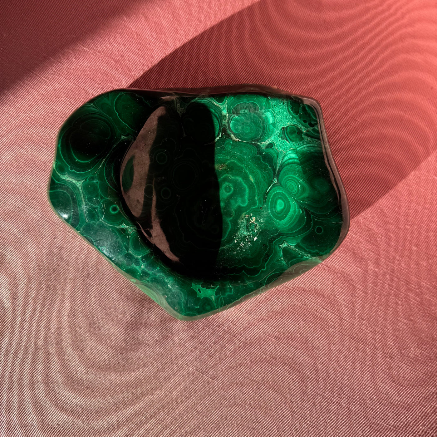 Large Malachite trinket