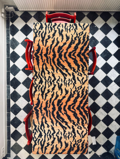 Tiger tablecloth retangle 250 x 140 cm