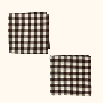 Set of 2 Nina napkins gingham