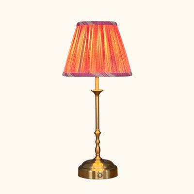 Freddie Tablelamp Pink Candy Stripes