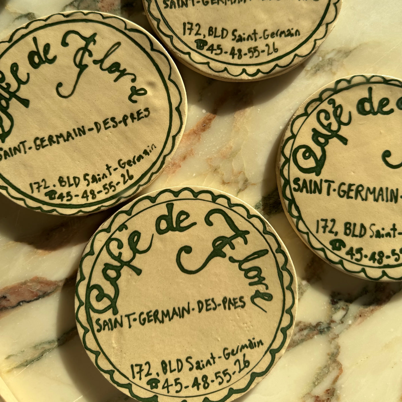 Cafe de flore coaster