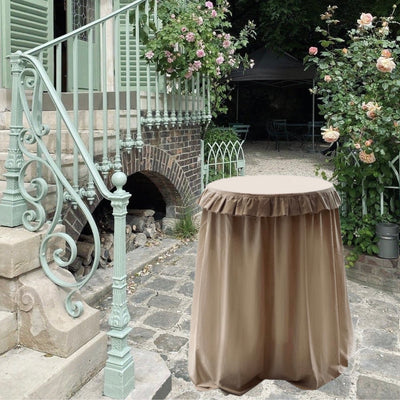 High Party Tablecloth beige