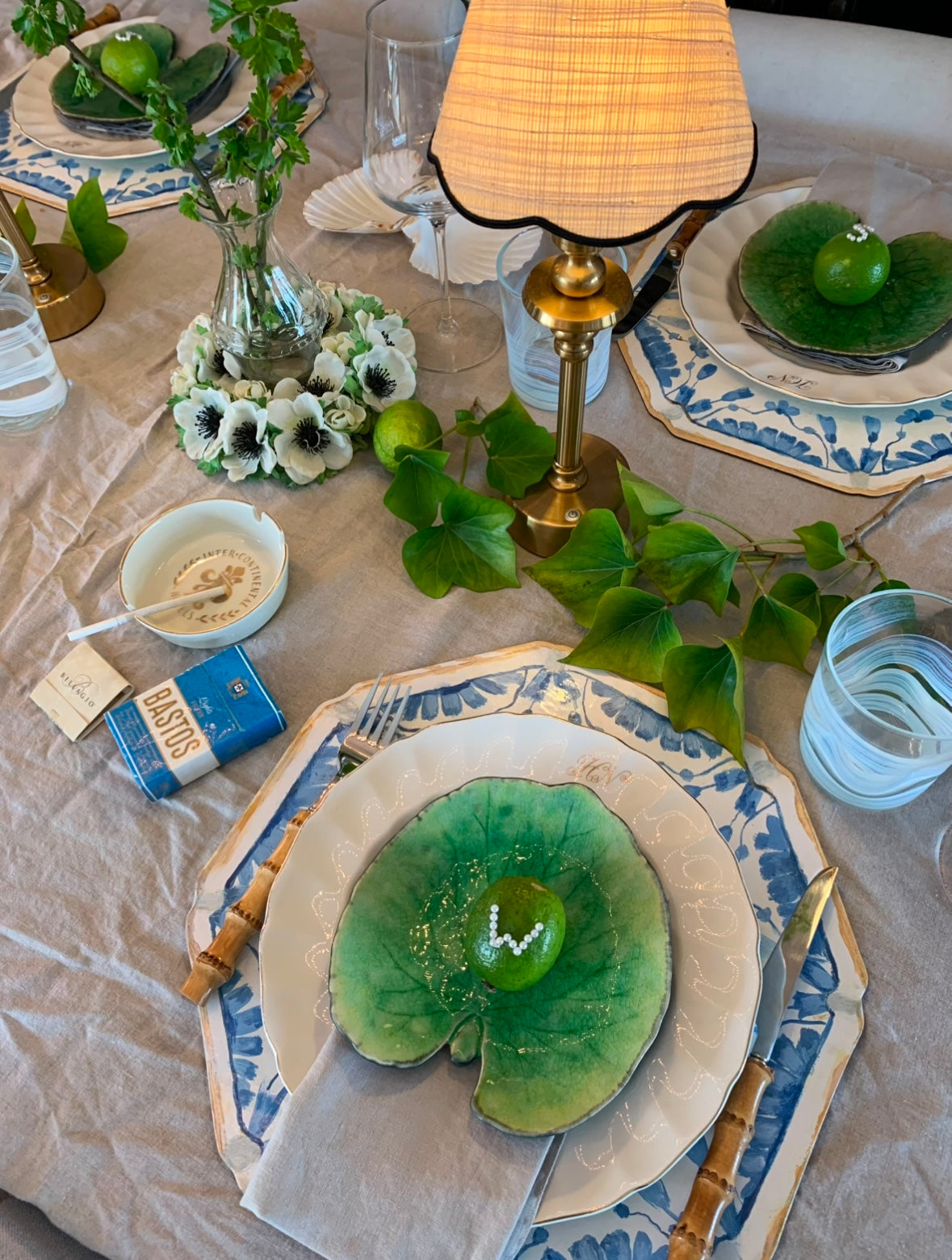 Glazed leaf plate