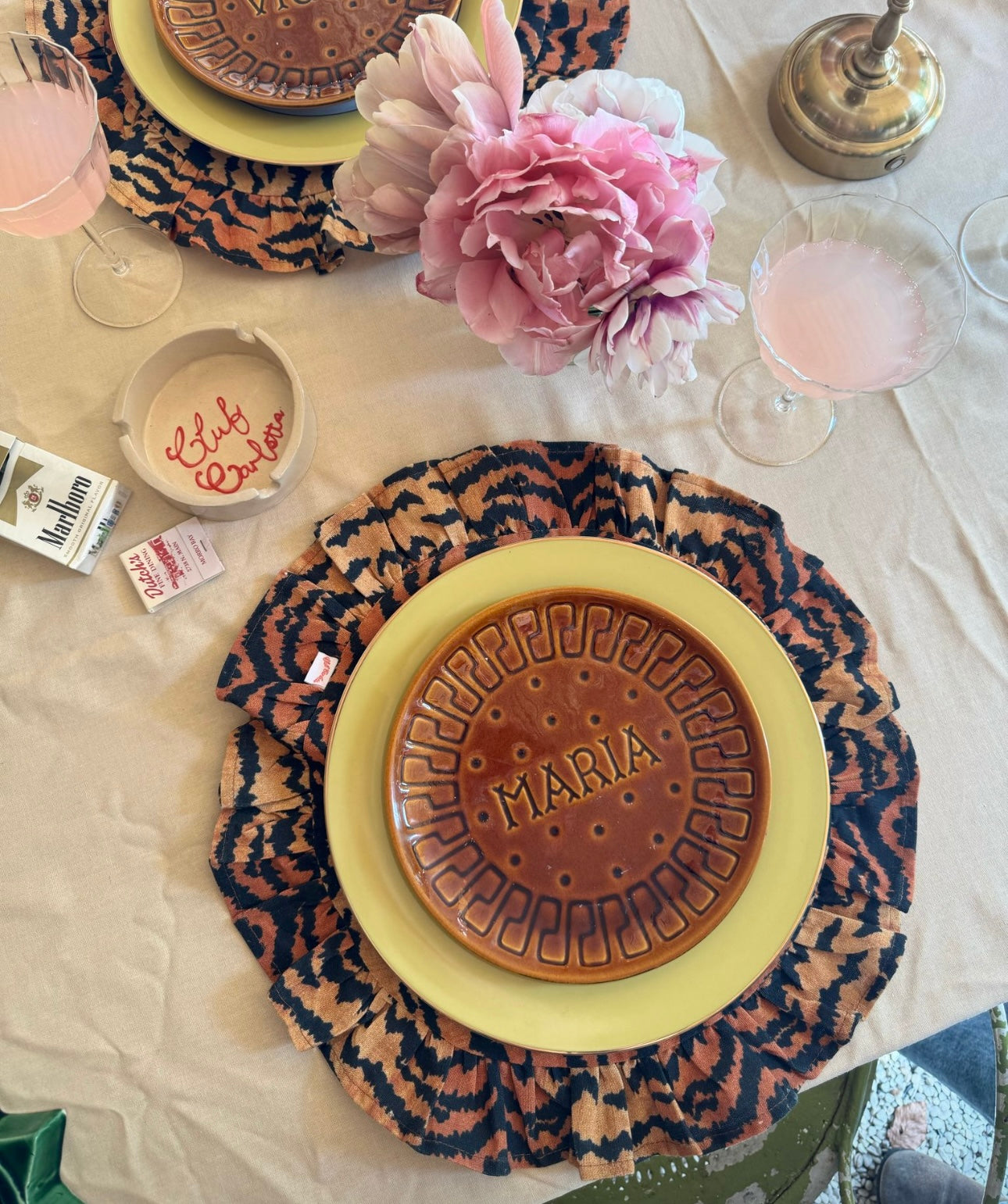 Set of 2 Tiger Placemats
