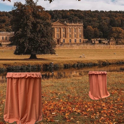 High partytablecloth Rust