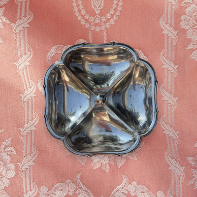 Vintage silverplated server