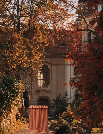 High partytablecloth Rust