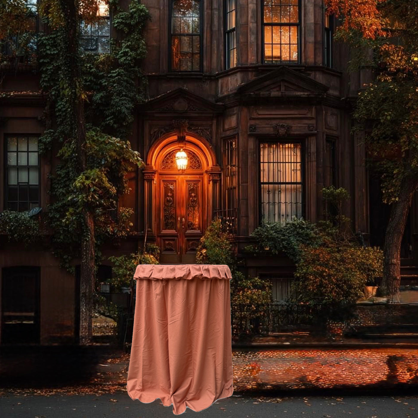 High partytablecloth Rust