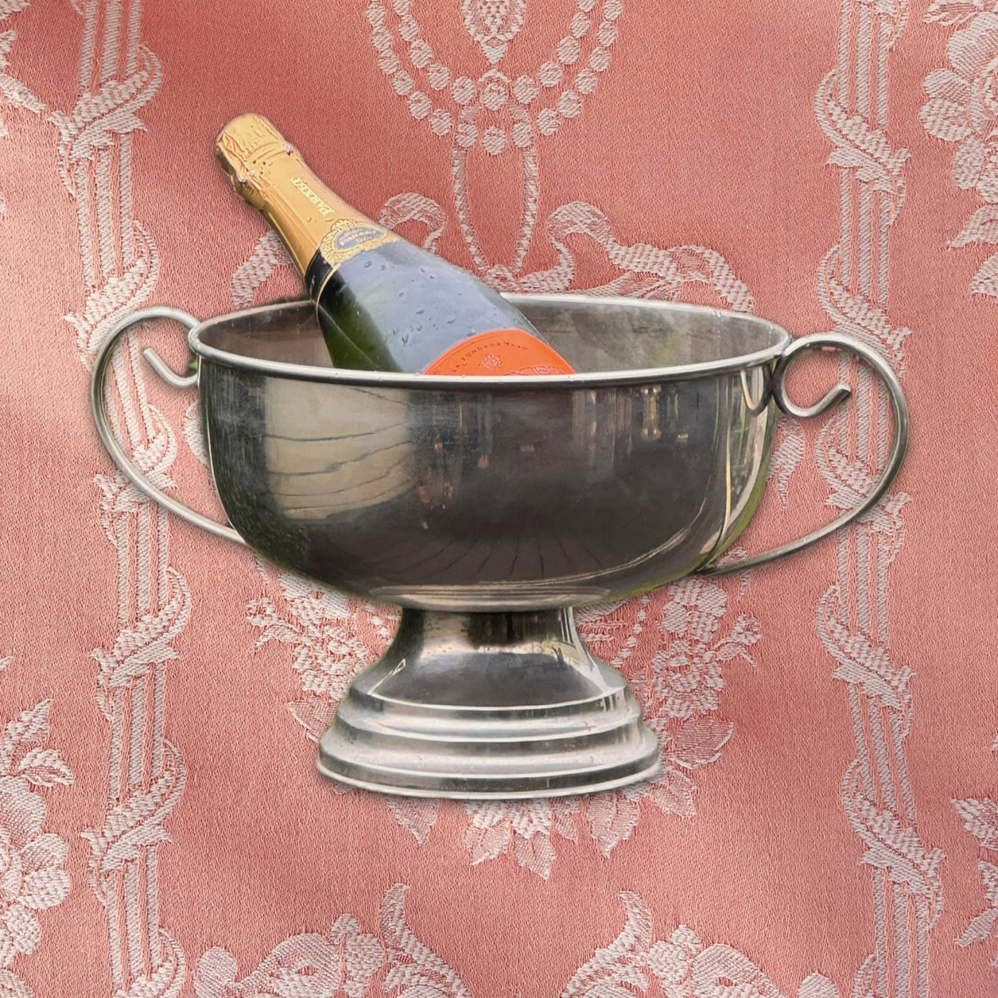 Vintage Silverplated champagne cooler