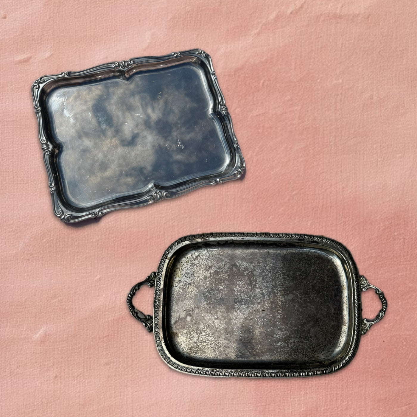 Silver trays