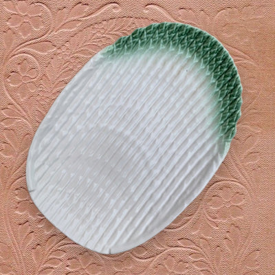 Vintage asparagus dish large