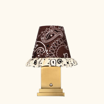 Molly tablelamp Brown Paisley