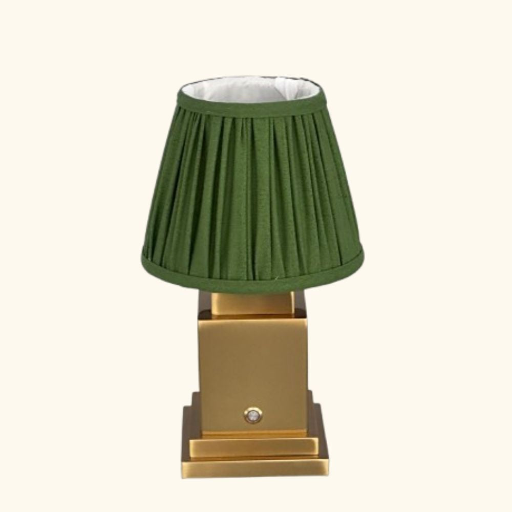 Molly lamp olive green