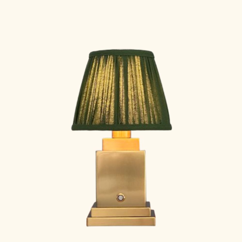 Molly lamp olive green