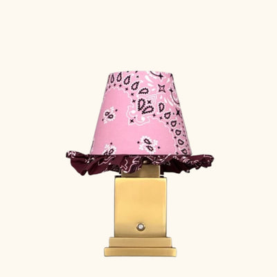 Molly tablelamp Pink Paisley