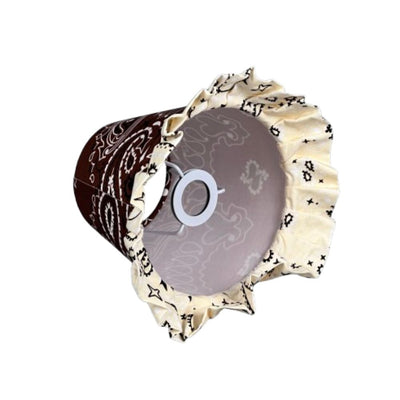 Lampshade brown paisley