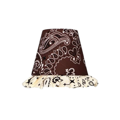 Lampshade brown paisley
